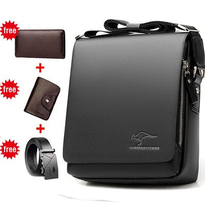 🔥Оферта за ограничено време🔥👜Комплект от четири мъжки бизнес чанти - стилни и ежедневни😎