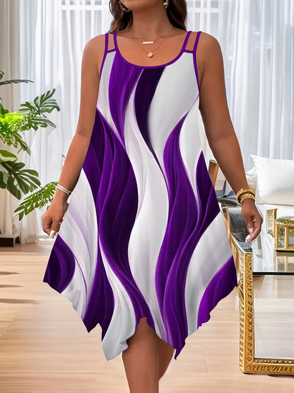 🔥🎉【S-5XL】✨Rochie de vară pentru femei, mărime mare, casual, la modă, 2025 