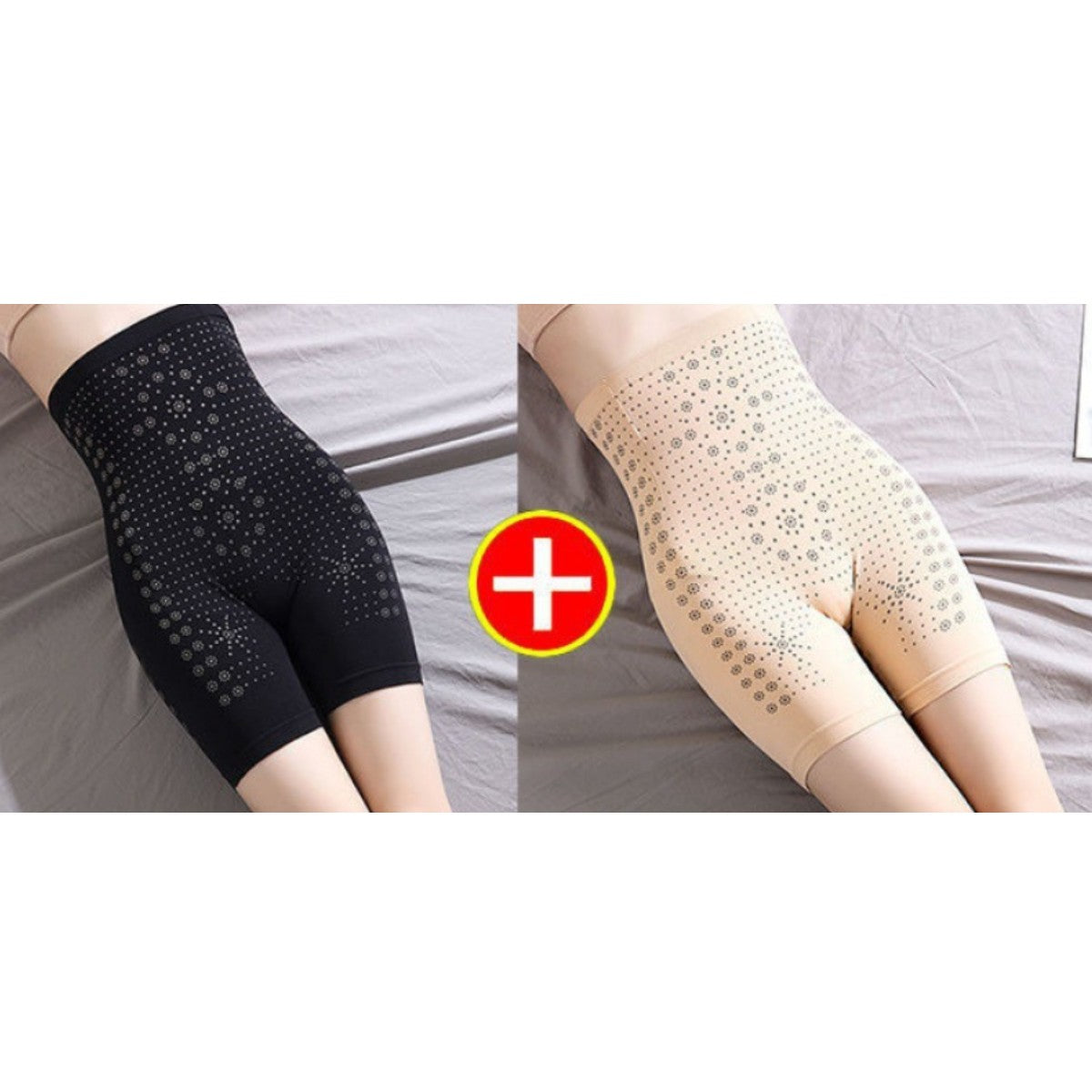🔥✨【Cumpără unul, primești unul gratuit】Lenjerie intimă modelatoare de vară, respirabilă, pentru femei, cu talie înaltă, cu efect de abdominoplastie și ridicare a șoldurilor 