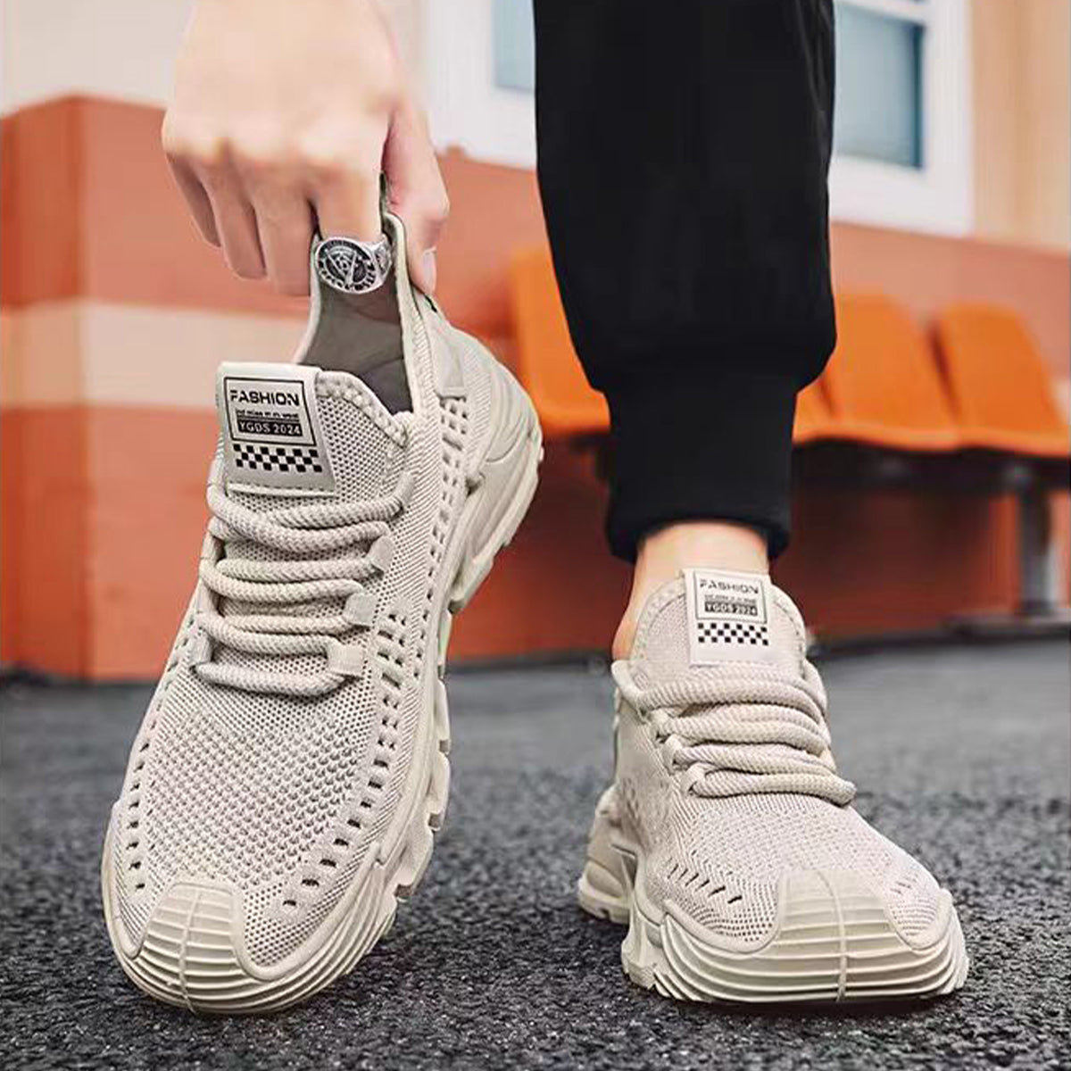 🔥😎【Tallas 38-46】Zapatos casuales de verano para hombre, transpirables, suaves y cómodos.