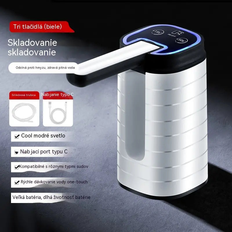 🙌【Zľava 50 %】🔥🚰 Skladacie čerpadlo na vodu – Voda sa dávkuje jedným stlačením