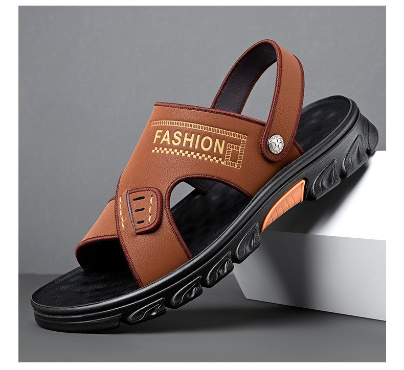 🎉👞【38-44】Sandale bărbătești casual la modă, vara 2025, talpă confortabilă și moale 