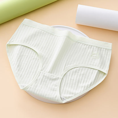 🔥✨【Posebna ponuda🔥】【Pakiranje od 7 komada】Visokokvalitetno žensko pamučno donje rublje visokog struka, udobno i prozračno