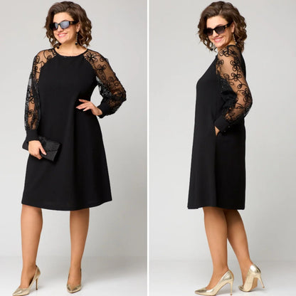 🔥✨【Jesenski novi dolasci】【S-5XL】🍁🍂Nova elegantna haljina, izrađena od visokokvalitetne čipke, u vintage stilu