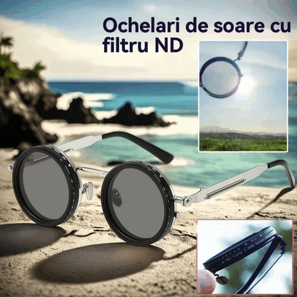 🔥😎Ochelari de soare noi reglabili pe 9 niveluri, potriviți pentru utilizare în aer liber, pescuit, condus și cu protecție UV