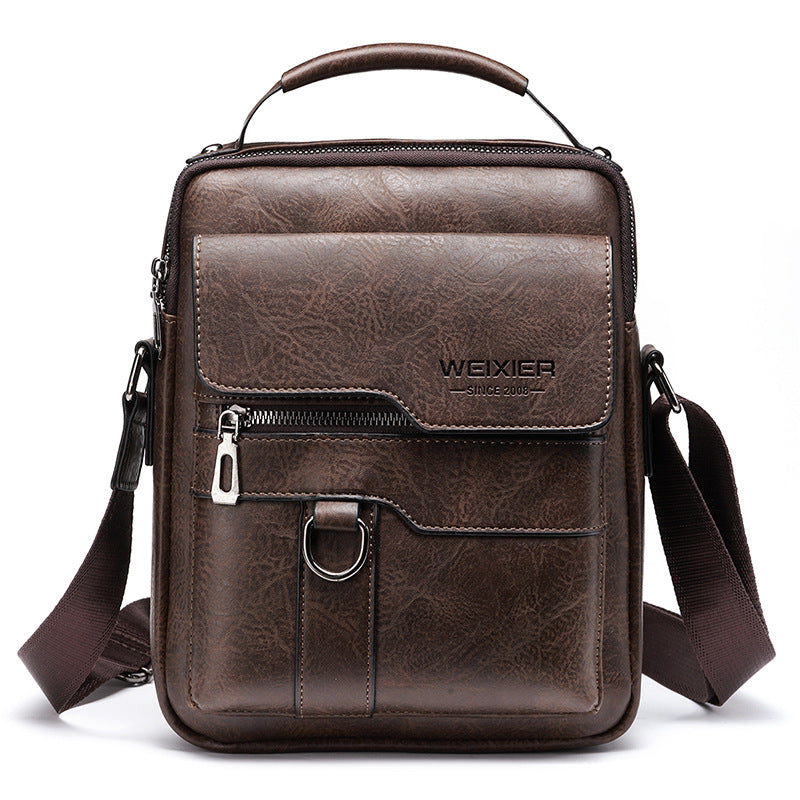 🔥😎【50% de descuento✨】Nuevo bolso de hombro Oxford de cuero genuino para hombre 2026
