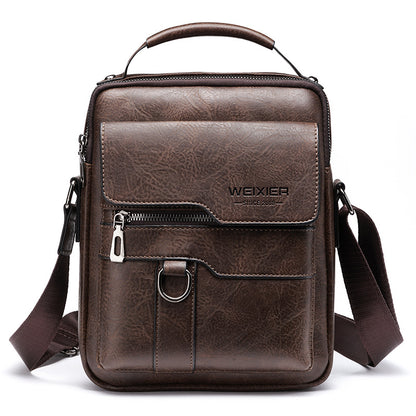 🔥😎【50% de descuento✨】Nuevo bolso de hombro Oxford de cuero genuino para hombre 2026