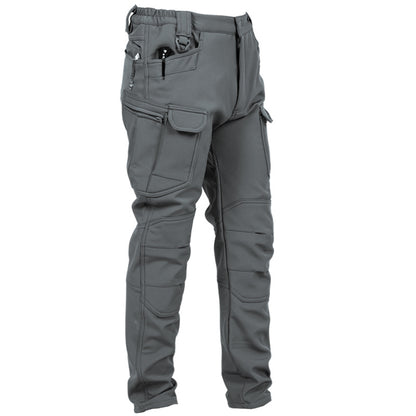 🔥【S–4XL】Pánské outdoorové zesílené podzimní a zimní kalhoty, taktické kalhoty - teplé, s fleecovou podšívkou, nepromokavé a větruodolné