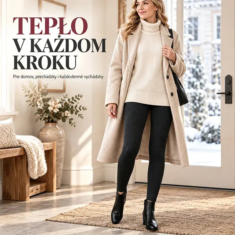 ✨⛄【Kupte jeden, druhý dostanete zdarma🔥】【S-5XL】Dámské teplé vlněné legíny - nezbytnost na podzim a zimu