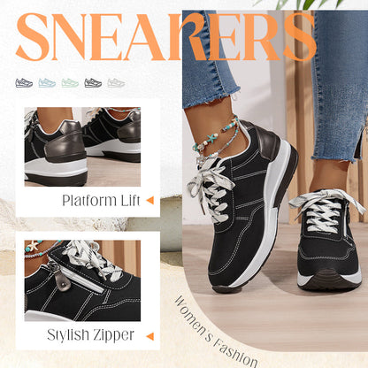 🔥🎉【50% de descuento✨】【Tallas 36-43】Zapatillas de plataforma modernas y cómodas para mujer