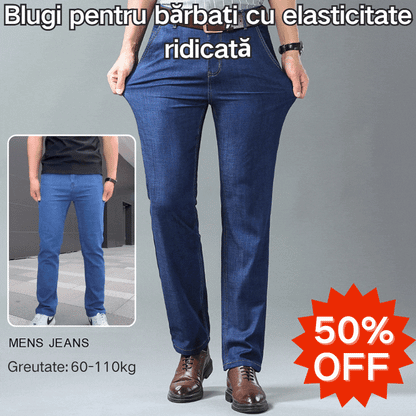 🔥【Kupite 1, dobite 1 gratis】🔥【60-110 kg】👖👖 Moške kavbojke, ravne, ležerne, vsestranske, v velikih velikostih