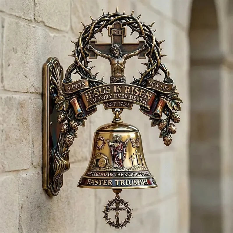 🔔✨ OFERTA TOP: Campana mural de Pascua, símbolo de esperanza y victoria