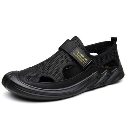 【39-47】✨Sandalias de verano para hombre, casuales, transpirables, con suela de malla suave