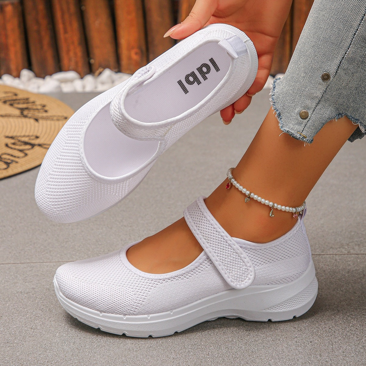 🔥✨Zapatillas cómodas e informales para caminar: ligeras como una pluma, con soporte para el arco del pie, cada paso es cómodo y sin dolor.