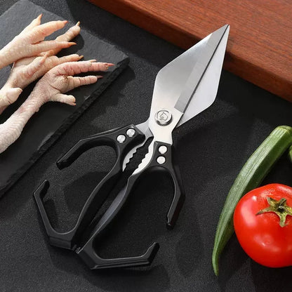 ✂️🔥【Súper útiles🔥】Tijeras de cocina multifuncionales: fáciles y sin esfuerzo