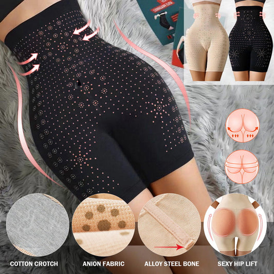 🔥✨【Cumpără unul, primești unul gratuit】Lenjerie intimă modelatoare de vară, respirabilă, pentru femei, cu talie înaltă, cu efect de abdominoplastie și ridicare a șoldurilor 