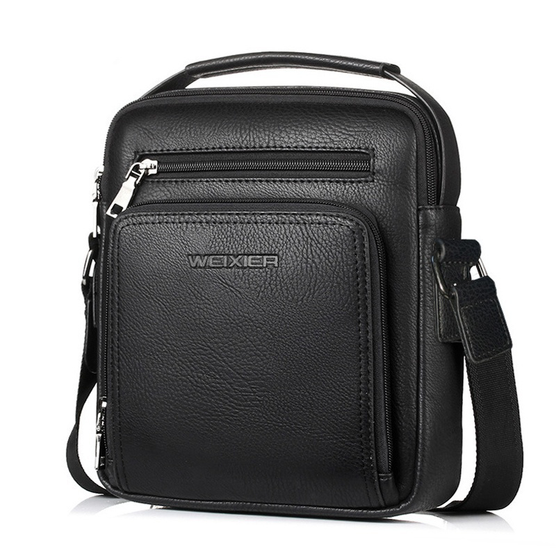 🎉👜【Nou sosire🔥】【Stoc limita】 Geantă de umăr business casual pentru bărbați, la modă, din piele naturală 
