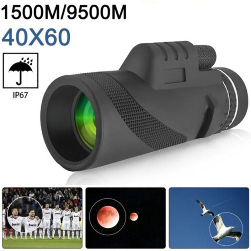 🔥🔭Telescop monocular de înaltă definiție, poate fi conectat la un telefon mobil pentru observare 