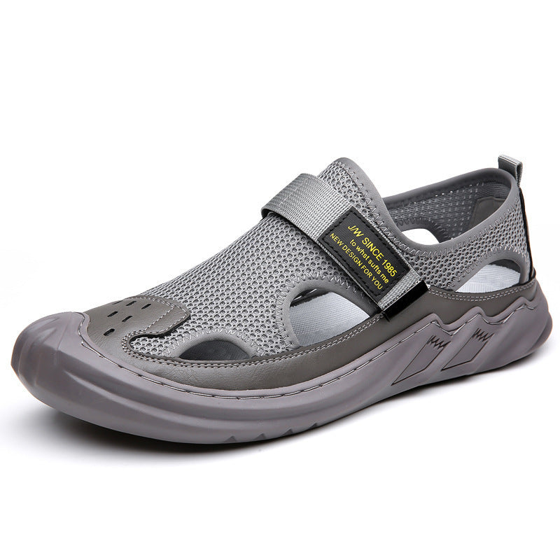 【39-47】✨Sandalias de verano para hombre, casuales, transpirables, con suela de malla suave