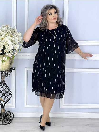 Reducere 50% [Ofertă specială de vară ✨🔥] Stil nou 2025 💖 [S-5XL] Rochie de vară elegantă, lejară, confortabilă și la modă 