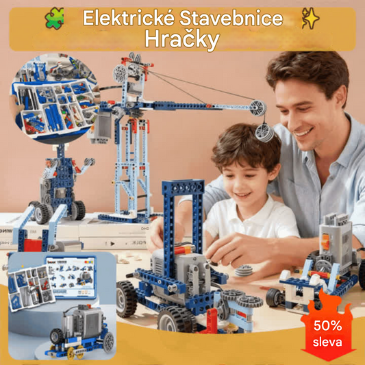 🔥【Nejprodávanější produkt】🧒Dětská elektrická stavebnice