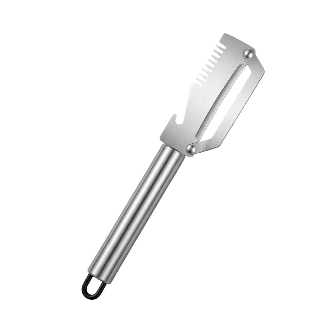 ✅【Kup 1, a 2 dostaniesz gratis!】🧅🔪 Wielofunkcyjny obierak kuchenny 3 w 1: obiera, kroi i otwiera kapsle od butelek! 🔥