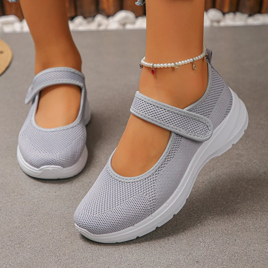🔥✨Zapatillas cómodas e informales para caminar: ligeras como una pluma, con soporte para el arco del pie, cada paso es cómodo y sin dolor.