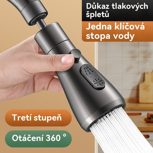 🚰【Filtr zdarma】🔥360° univerzální otočná kuchyňská baterie – snadná instalace