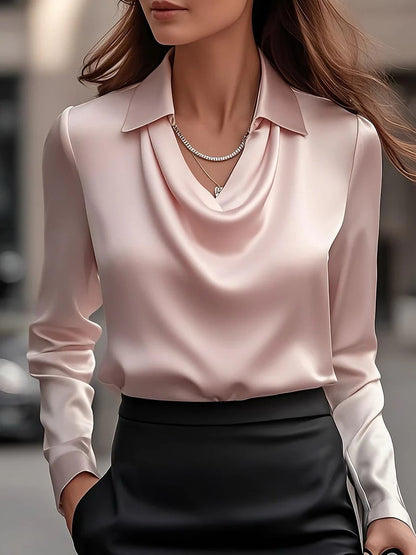 🔥🍁【Nuevo Otoño】【S-3XL】🌷Nueva camisa de mujer sencilla y elegante