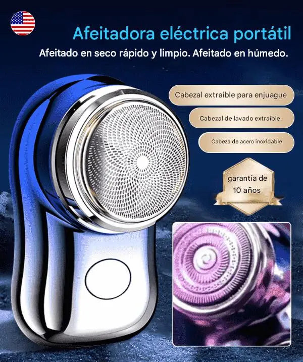 👏👏Más del 49% de descuento🔥🔥✨【Compra 1 y llévate 1 gratis】Afeitadora eléctrica portátil