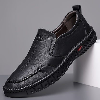 【50% zniżki】【Rozmiary 39-44】Męskie skórzane buty, miękka podeszwa, antypoślizgowe i oddychające