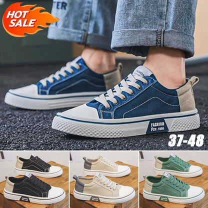 ✨💥【Oferte speciale de vară】【37-48】Pantofi bărbătești din pânză, stil nou 2025, confortabili și respirabili, talpă moale