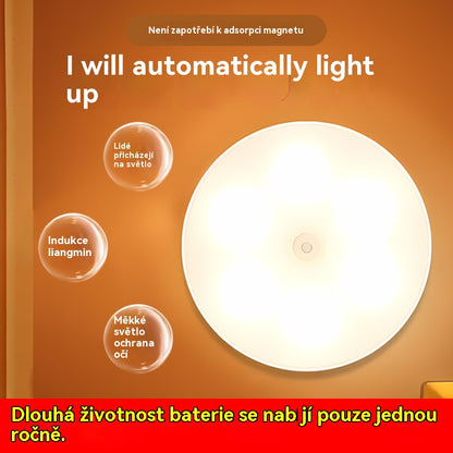 🏡💡【Kupte 1, získejte 1 zdarma】Inteligentní LED světlo, které detekuje lidské tělo, snadno se nabíjí a je praktické