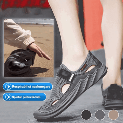 【39-47】✨Sandalias de verano para hombre, casuales, transpirables, con suela de malla suave