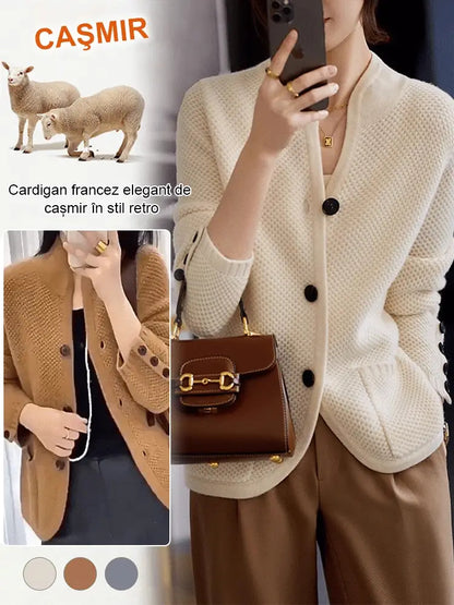 🔥✨【50% zniżki】【S-2XL】Elegancka kurtka z francuskiego kaszmiru na jesień, lekka, ciepła i uniwersalna