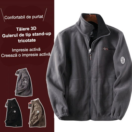 🎁🌞【50% DE DESCUENTO🔥】【S-3XL】Nueva chaqueta polar gruesa y cálida para hombre: elegante, cómoda y cálida