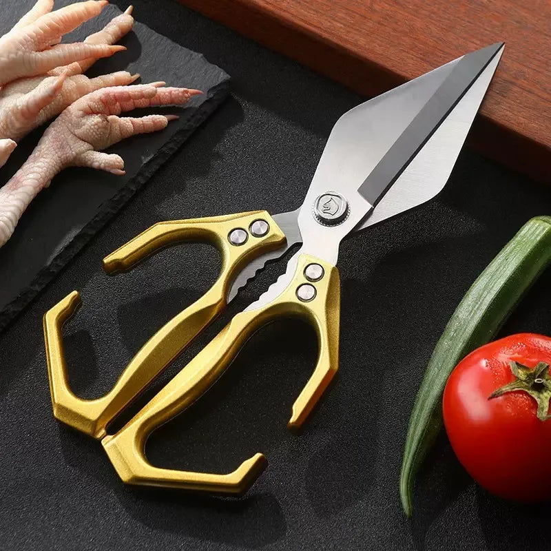 ✂️🔥【Súper útiles🔥】Tijeras de cocina multifuncionales: fáciles y sin esfuerzo