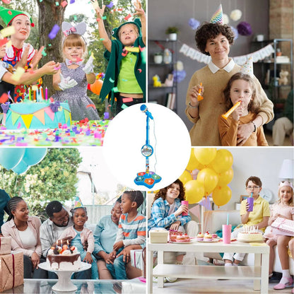 🔥✨Супер готин микрофон със светлина и музика за деца🎤⚡