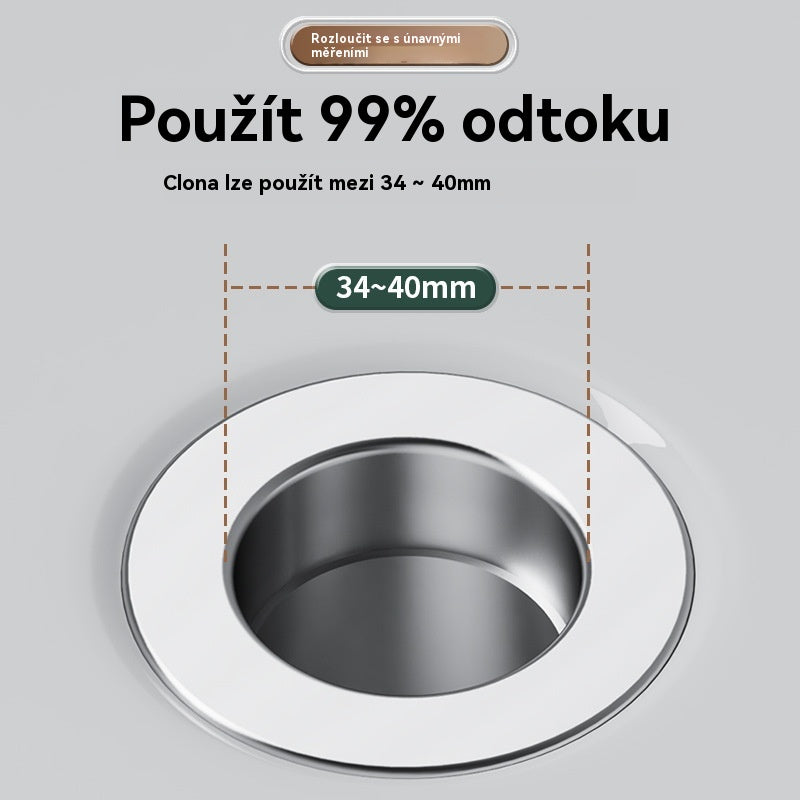 🔥Kupte 1 a dostanete 1 zdarma🔥💧Univerzální nerezový odtokový filtr