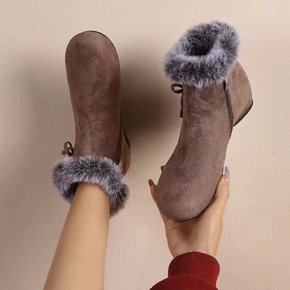 🔥👢【50% отстъпка】【35-41】✨⛄2026 Висококачествени дамски обувки от мека кожа, есен и зима