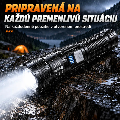 🆕🔦 Nové vonkajšie hliadkové svietidlo, výkonné svietidlo s dlhým dosvitom