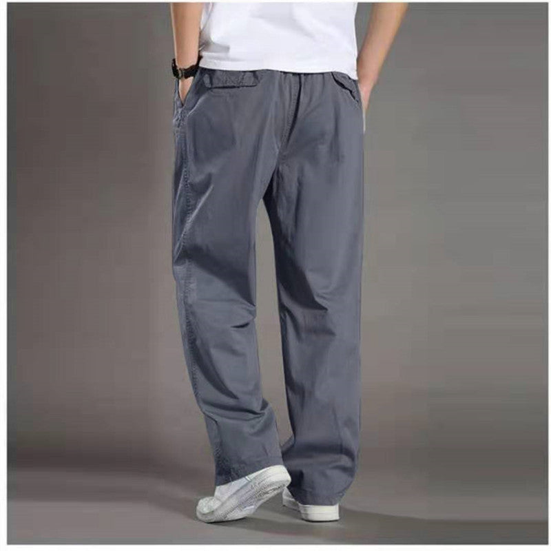 🔥👖【50-130KG】Nove ljetne muške ležerne ravne hlače, prikladne za muškarce većih dimenzija