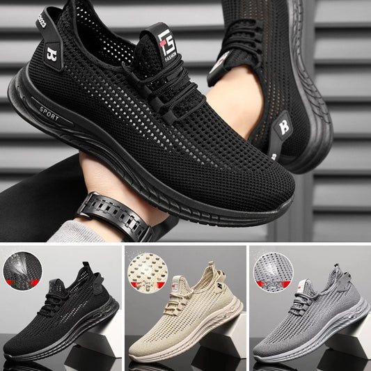 【50% REDUCERE】👟✨【39-44】Pantofi casual bărbătești, confortabili, respirabili, din plasă, antiderapanți și la modă 