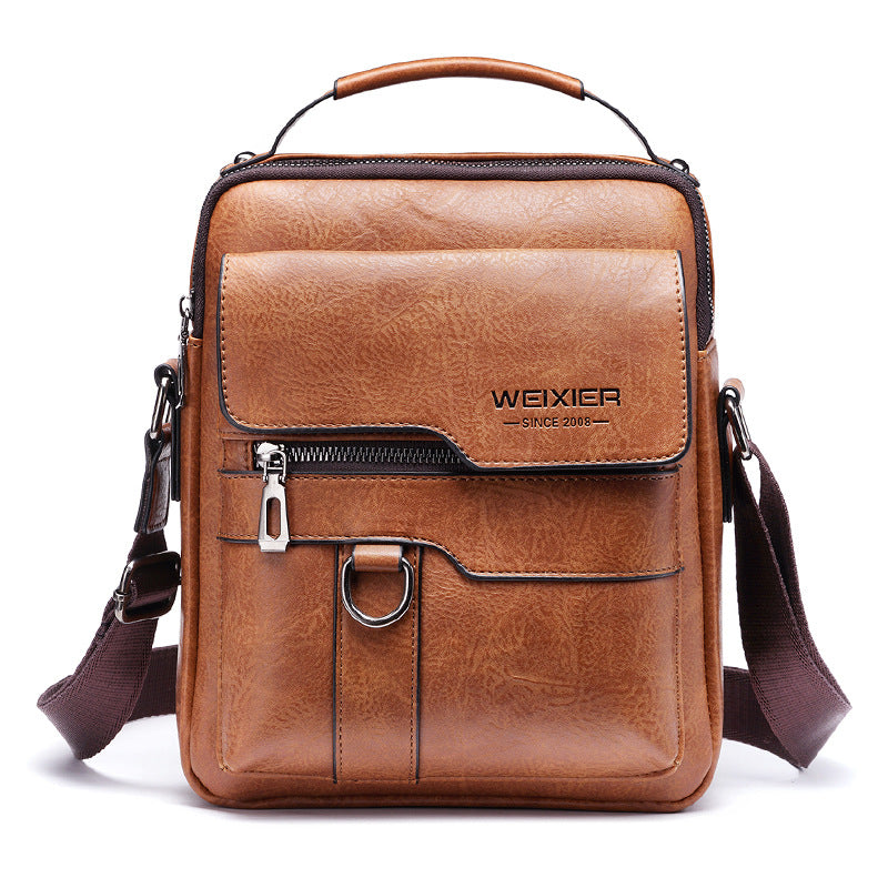 🔥😎【50% de descuento✨】Nuevo bolso de hombro Oxford de cuero genuino para hombre 2026