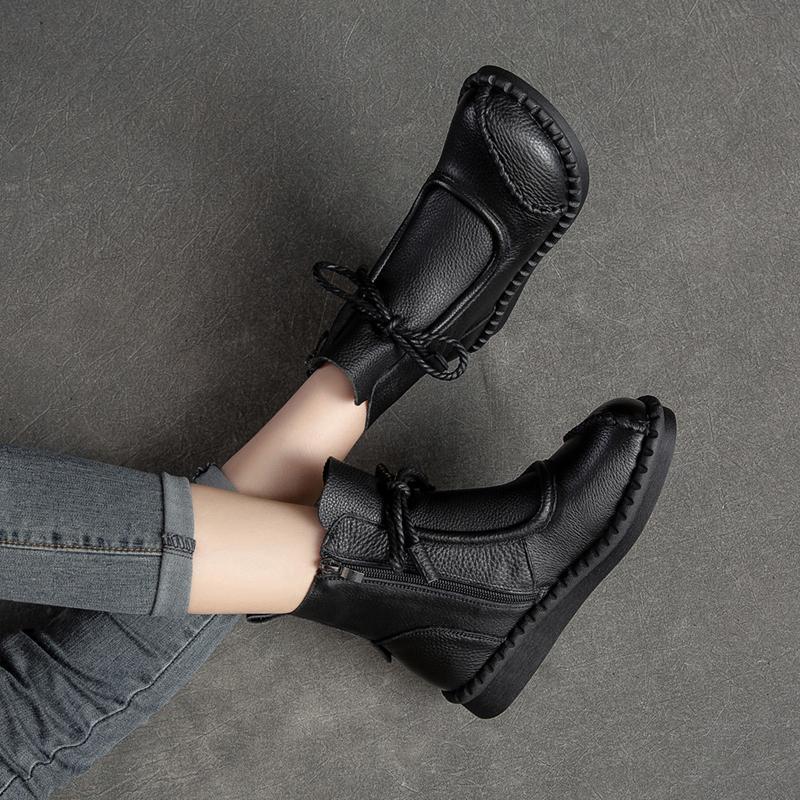 👢🔥【35-40】40% popusta - 👍 nove retro mekane kožne Martin čizme za ranu jesen 2025., prozračne i udobne