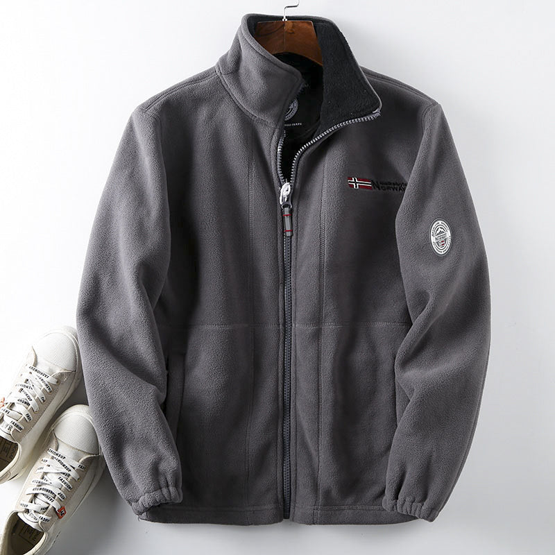 🎁🌞【50% DE DESCUENTO🔥】【S-3XL】Nueva chaqueta polar gruesa y cálida para hombre: elegante, cómoda y cálida