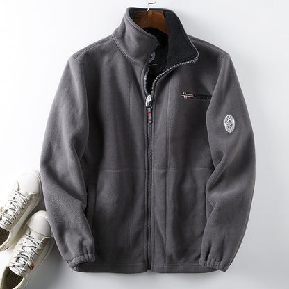 🎁🌞【50% DE DESCUENTO🔥】【S-3XL】Nueva chaqueta polar gruesa y cálida para hombre: elegante, cómoda y cálida