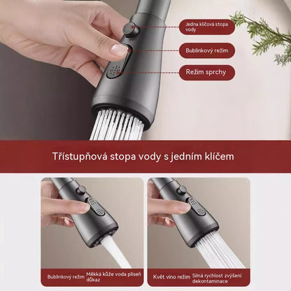 🚰【Filtr zdarma】🔥360° univerzální otočná kuchyňská baterie – snadná instalace