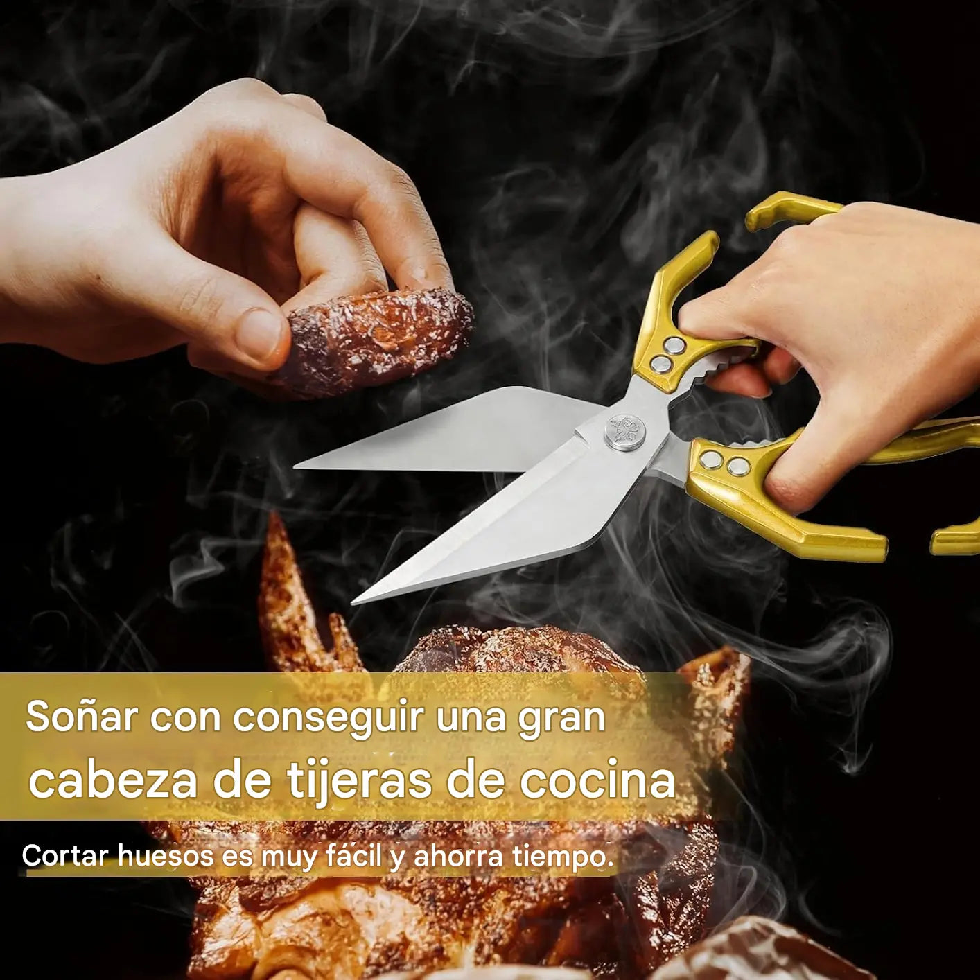 ✂️🔥【Súper útiles🔥】Tijeras de cocina multifuncionales: fáciles y sin esfuerzo