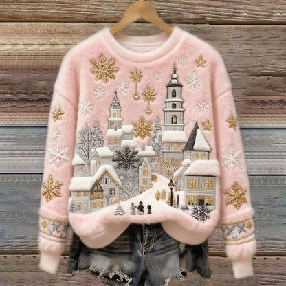 🔥【S-5XL】⛄✨Nový módní flanelový vánoční svetr, vhodný na podzim i zimu, zdobený různými nádhernými vzory